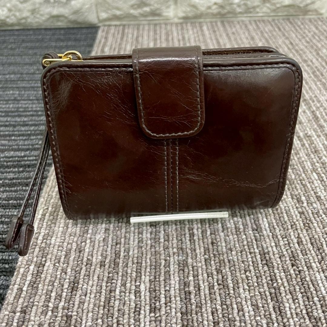 美品　PRADA　プラダ　エル字ファスナー　コンパクトウォレット　ソフトルックス
