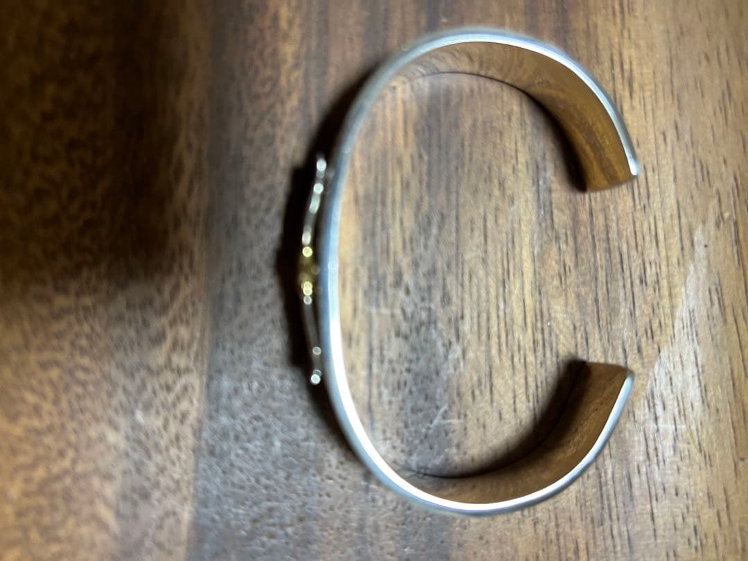 早い者勝ち！使用数回 定価9万5千円 アリゾナフリーダムバングル 925×18k