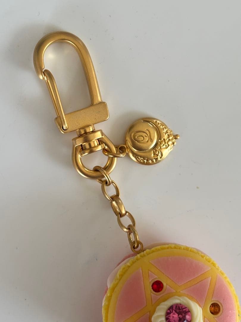 【Q-pot. × セーラームーン コラボ】 コンパクトチャーム キーホルダー