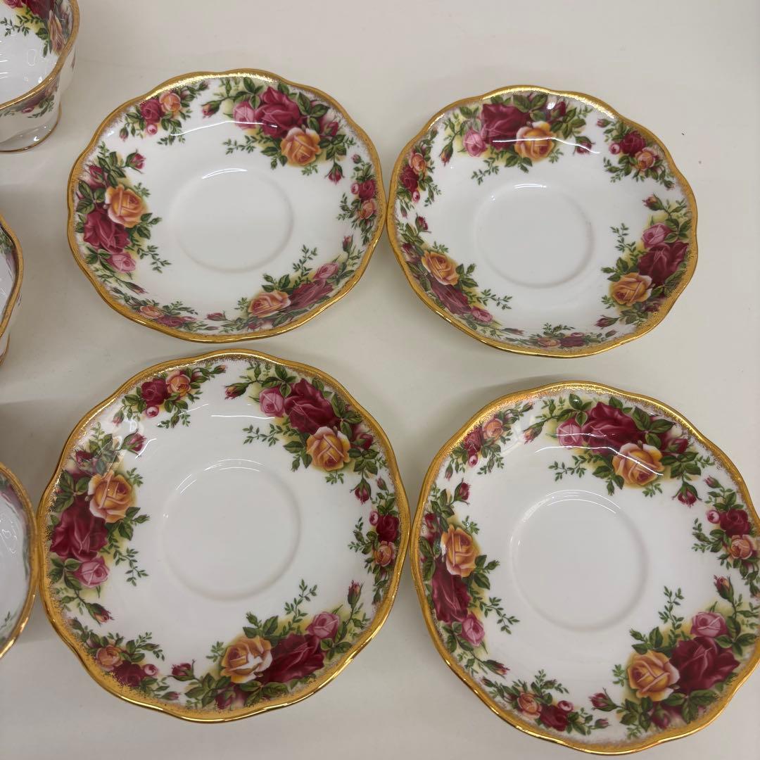 ロイヤルアルバート カップ×5&ソーサー×4