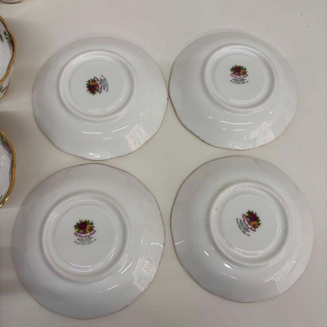 ロイヤルアルバート カップ×5&ソーサー×4