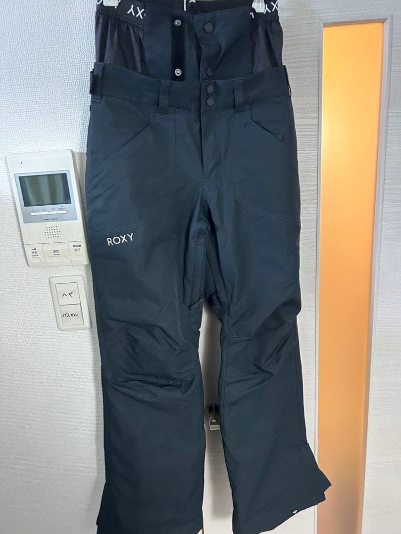 【即スノーボード】Roxy ロキシー スキースノーボードウェア 上下　手袋セット
