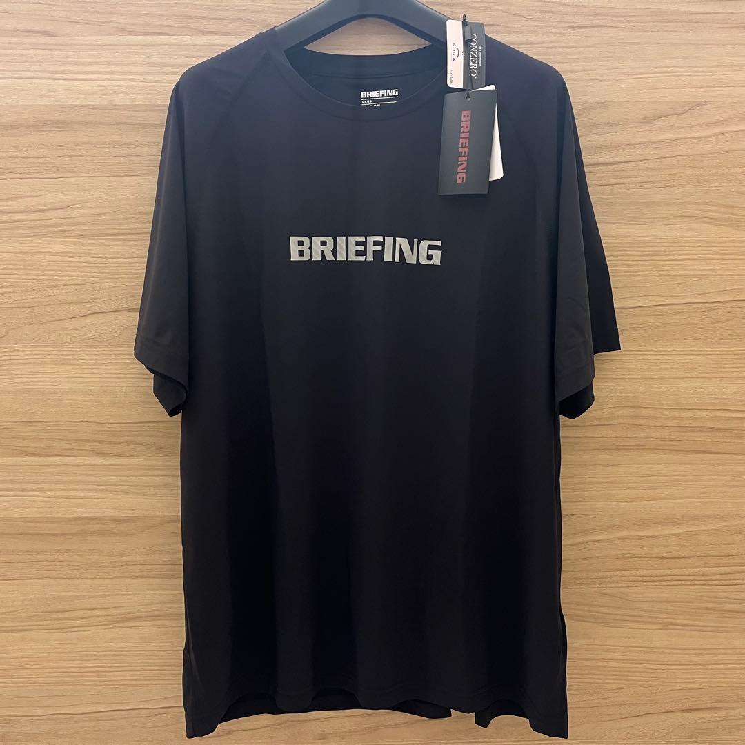 新品★BRIEFING パフォーマンスTシャツ 速乾T シャツ 黒 メンズL