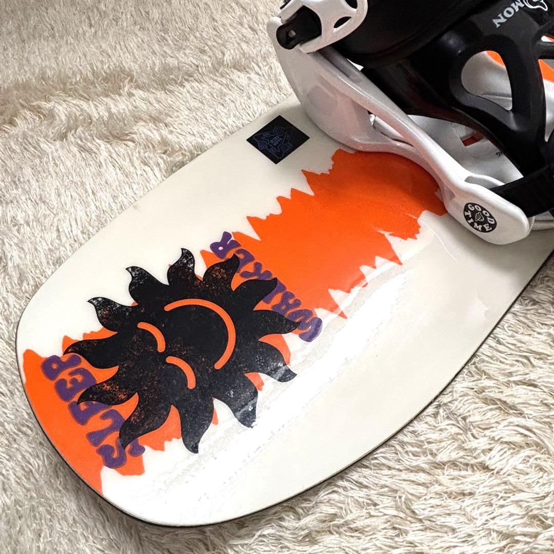 【2点セット】 サロモン SLEEP WALKER スノーボード キッズ 90