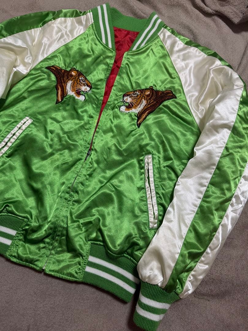 日本製 90s vintage yokosuka 横須賀 虎 限定 スカジャン