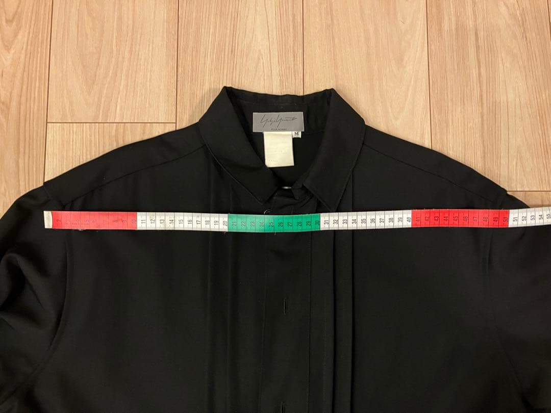 YOHJI YAMAMOTO HOMME 蠟人形期 ロングシャツ ヨウジオム