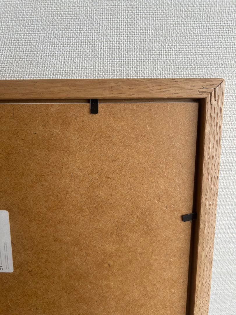 アブラハムセン　A3 ポスター　オークフレーム付き