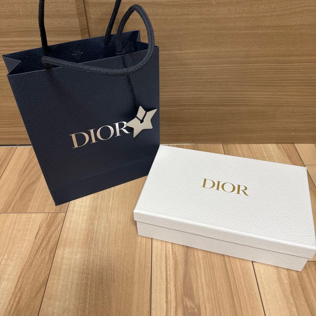 新品　未使用　Dior ブラックレザーベルト　CD ロゴ