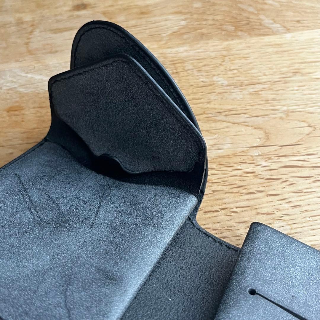 Hender Scheme エンダースキーマ 二つ折り財布 黒