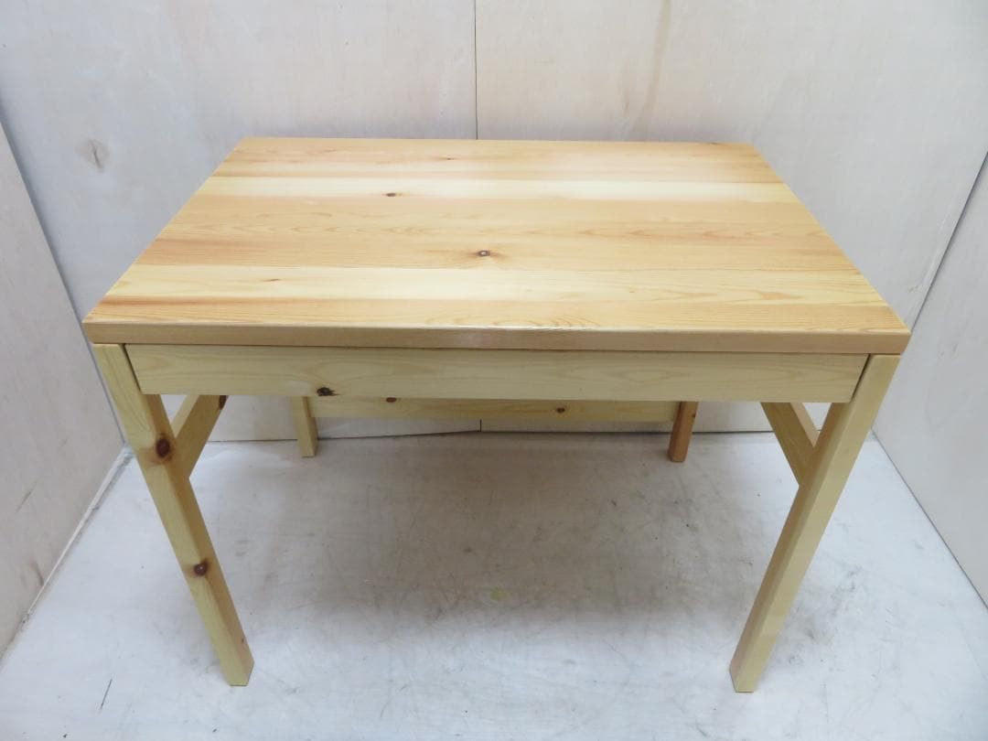 無印良品 MUJI パイン材デスク 机 幅86cm 奥行58cm