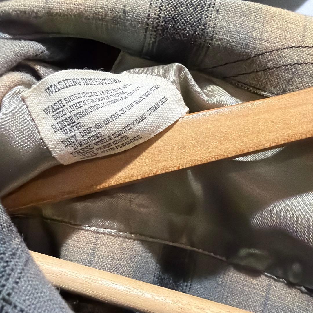 【最終値下】08AW Mサイズ テンダーロイン T-WOOLチェック キムタク