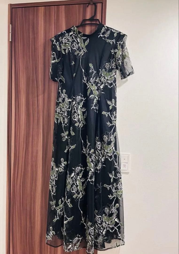 ワンピース 2WAY WILD ROSE CANVAS ART DRESS