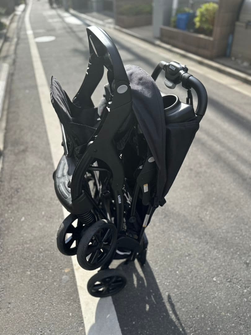 【美品】カトージ 2人でゴーDX／使用2回のみ／付属品完備