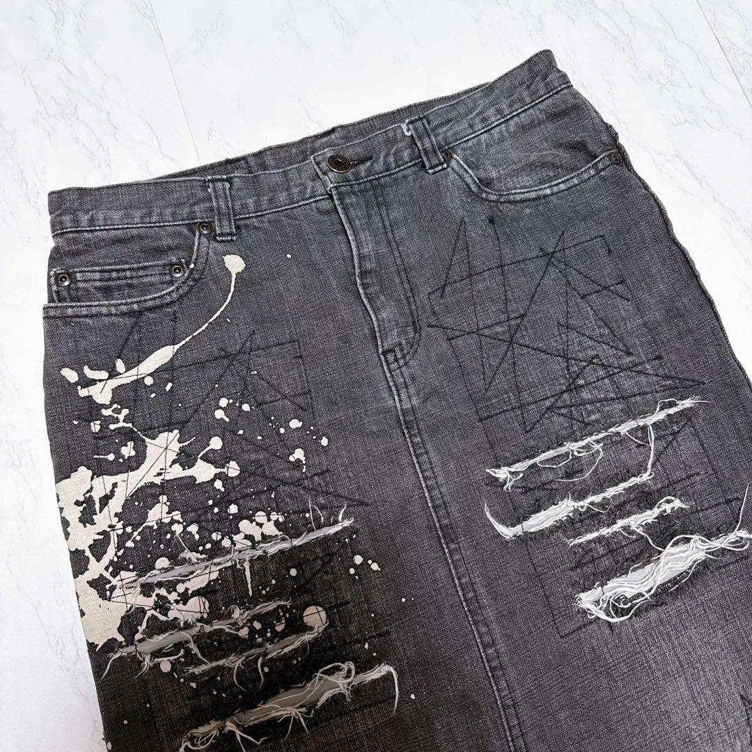 スカート Hysteric Glamour 00s Damage Long Skirt