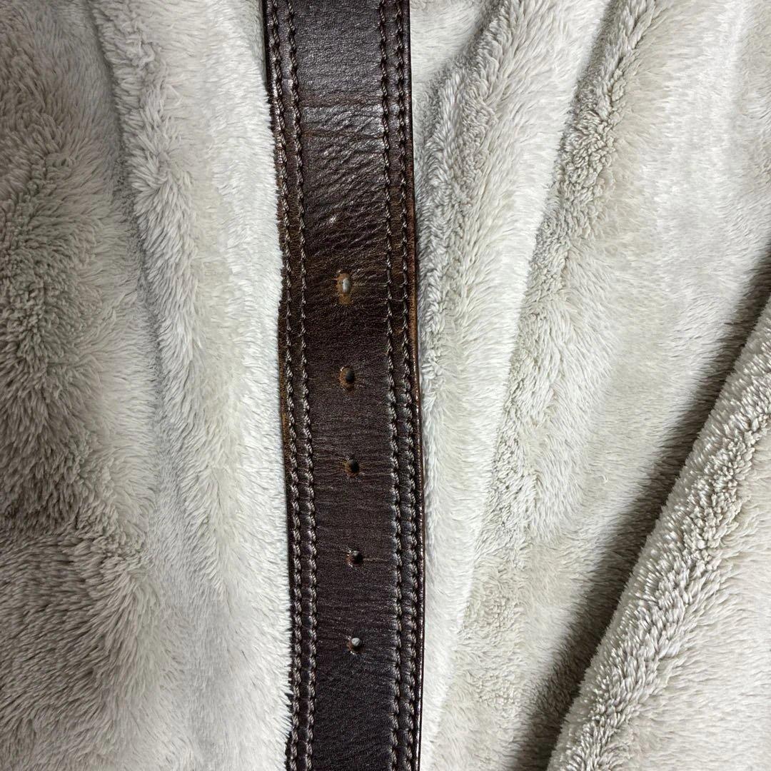 Dior Homme ブラウンレザーベルト