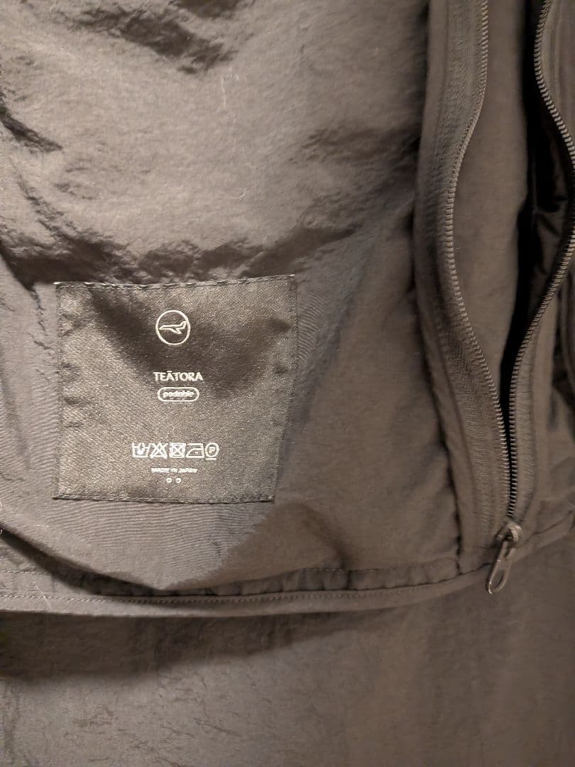 ジャケット・アウター TEATORA/DEVICE COAT/Black/Size2