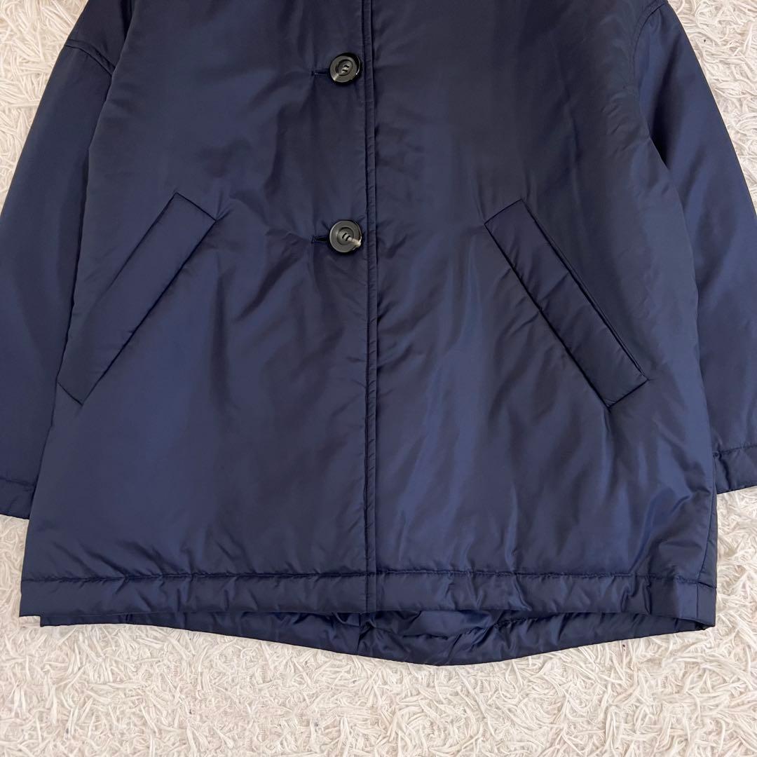 ENFOLD エンフォルド ライト タフタ Padding コクーン コート