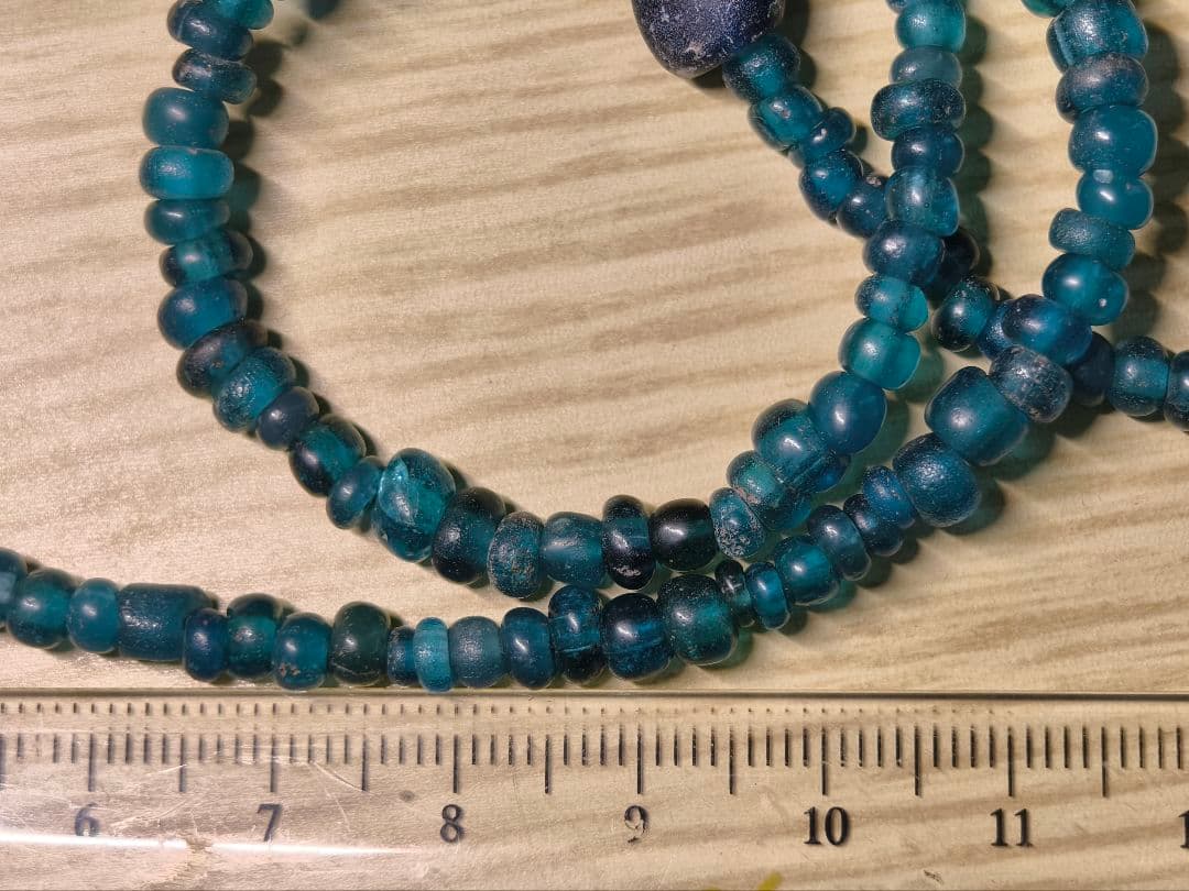 瑠璃玉 硝子玉 出土 古墳時代
