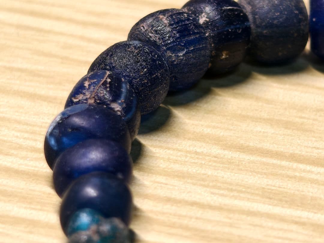 瑠璃玉 硝子玉 出土 古墳時代