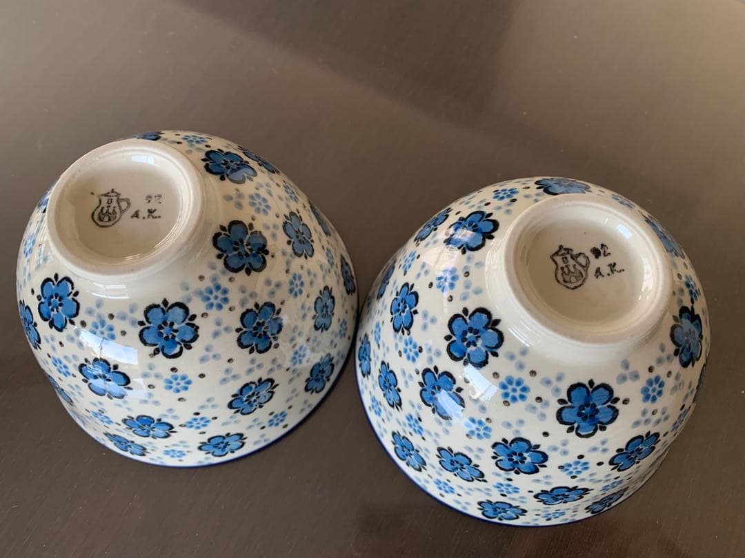 ポーランド食器　ツェラミカ　アルティスティチナ　茶碗　2つ　used