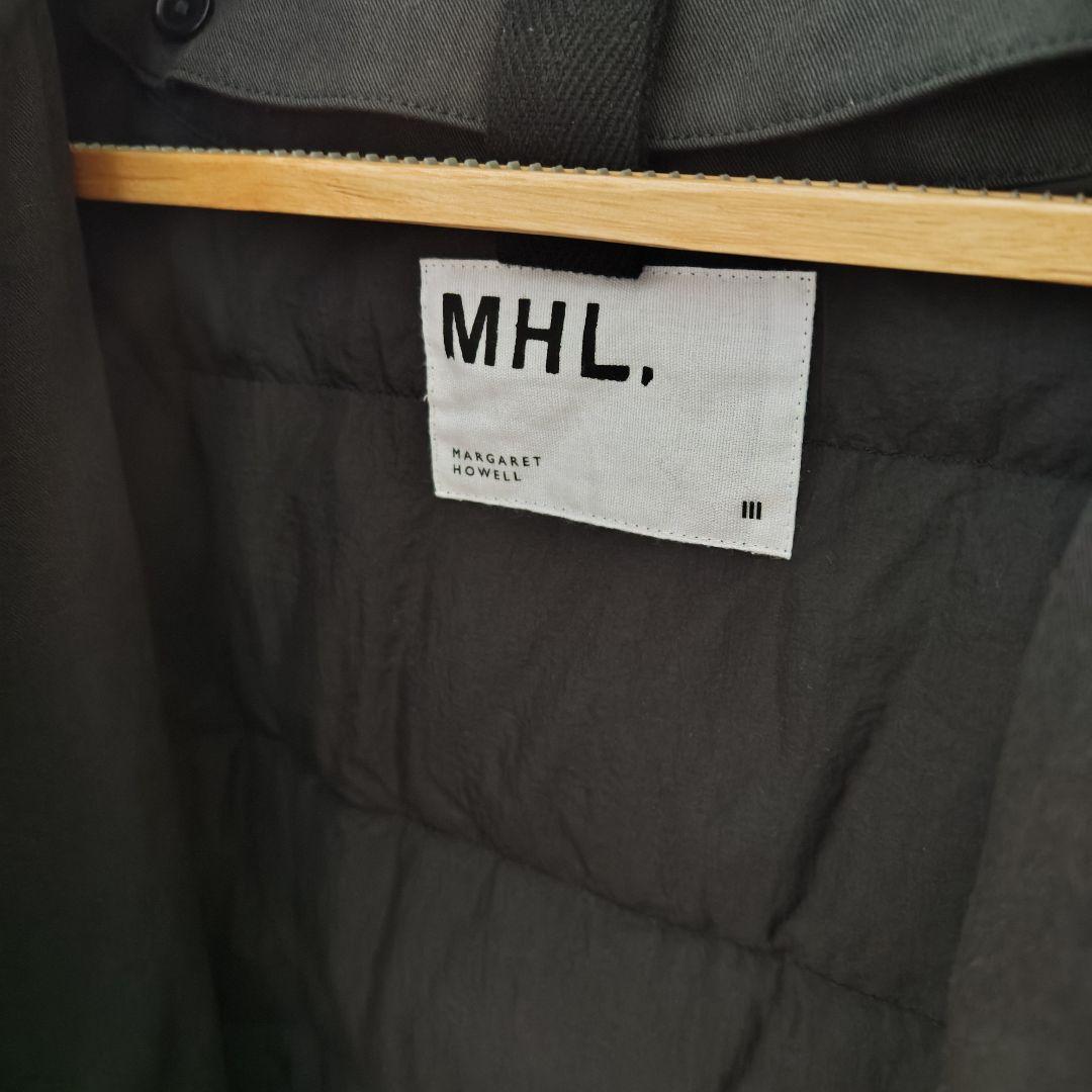 MHL ステンカラーコート ダウンライナー付き