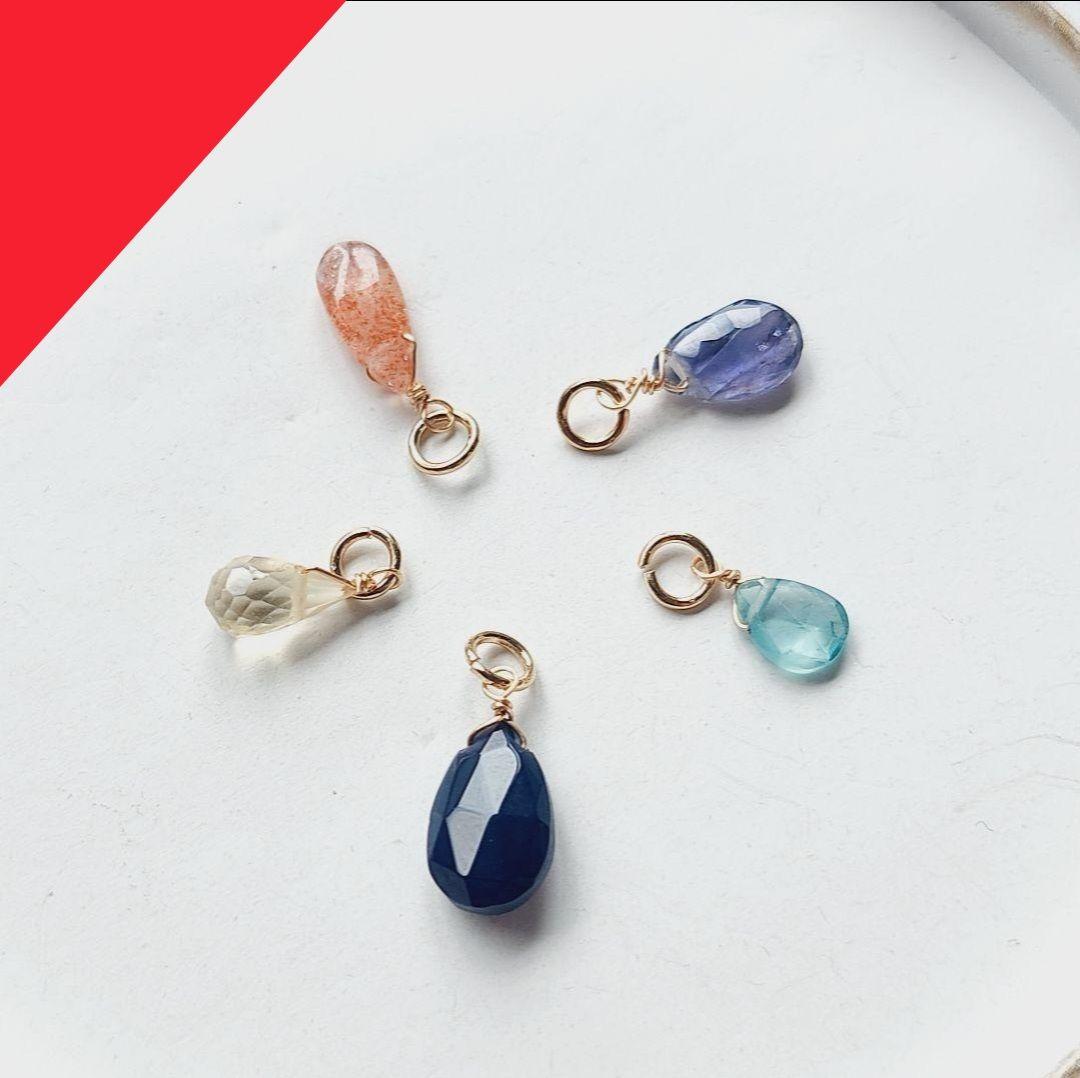 訳あり 天然石 チャーム ペンダントトップ まとめ ⑦✩.*˚