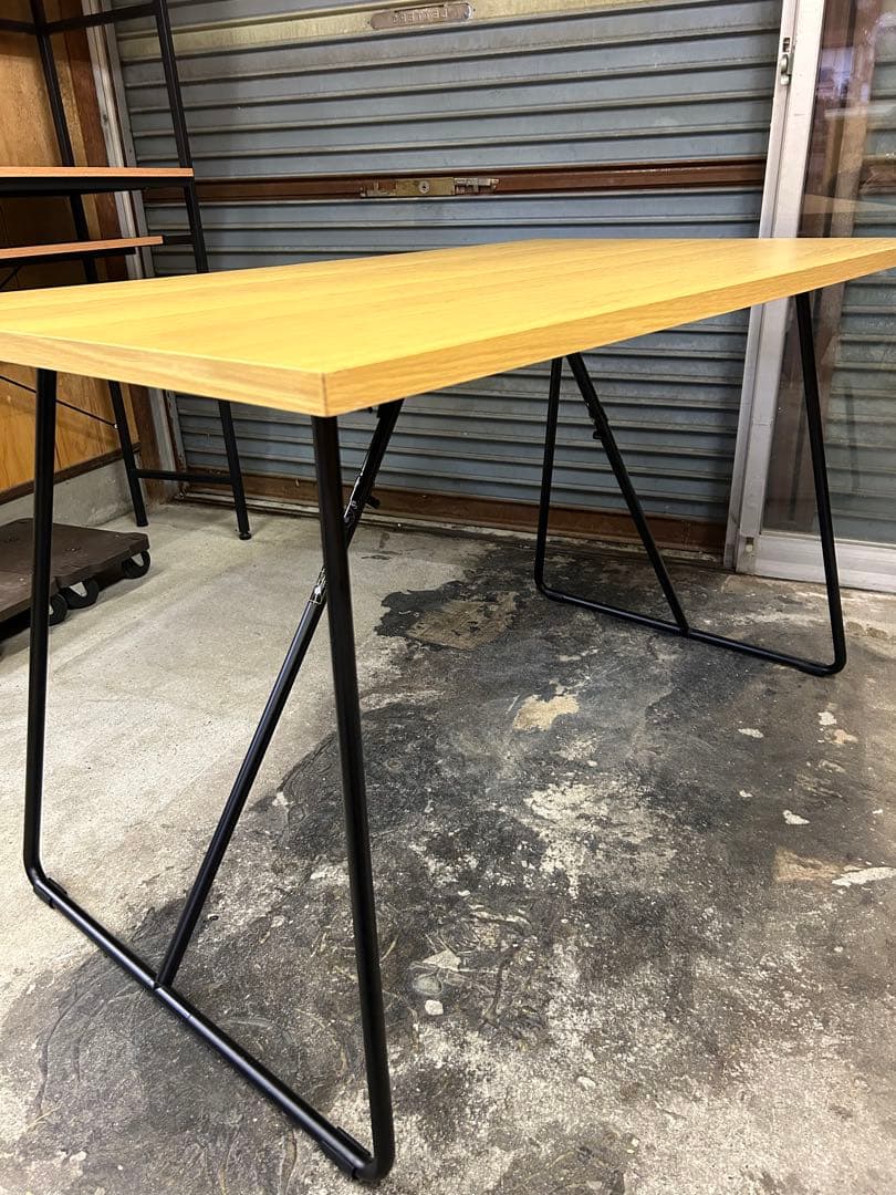 無印良品 木製折りたたみテーブル120cm