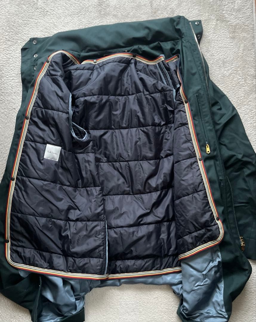 PaulSmith ダークグリーン ロングコート