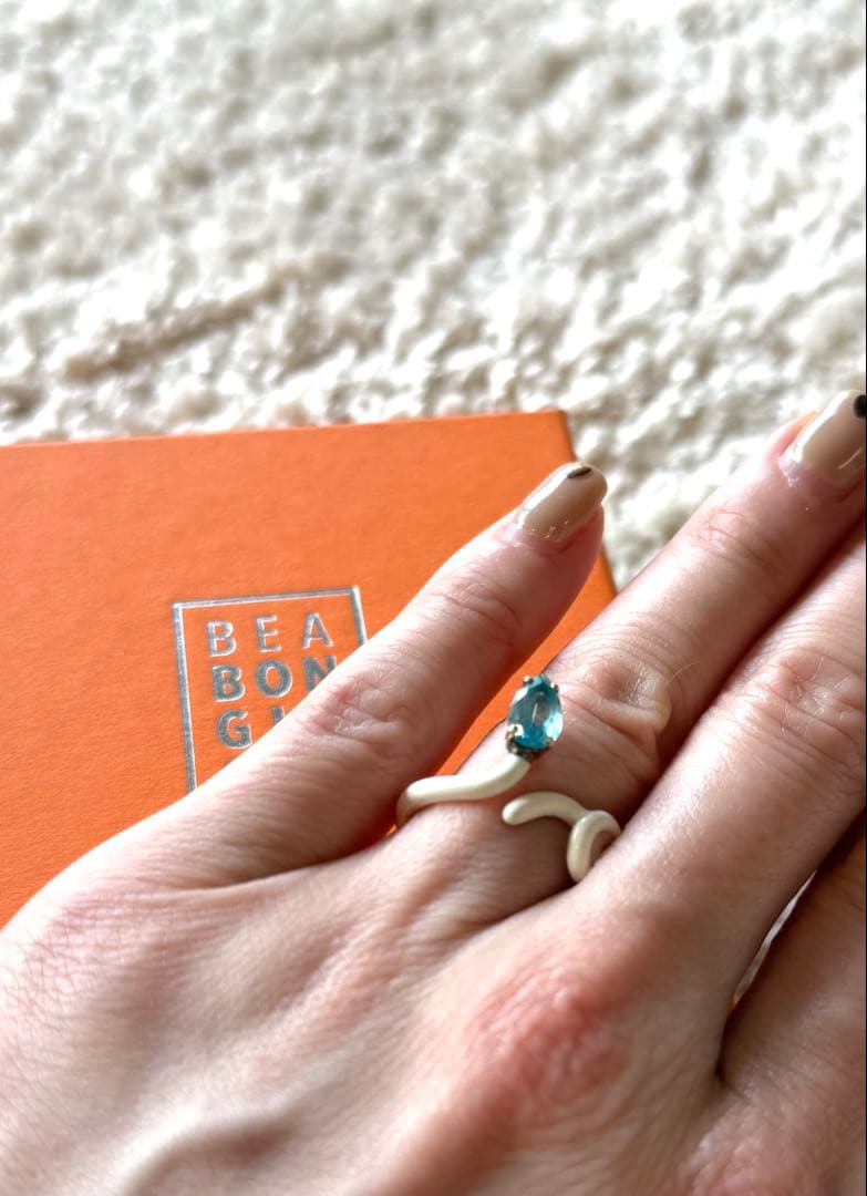 レア色 BEA BONGIASCA BABY VINE TENDRILリング