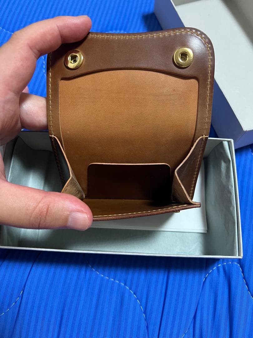 ワイルドスワンズ　タング　フルシェルコードバン　ウイスキー