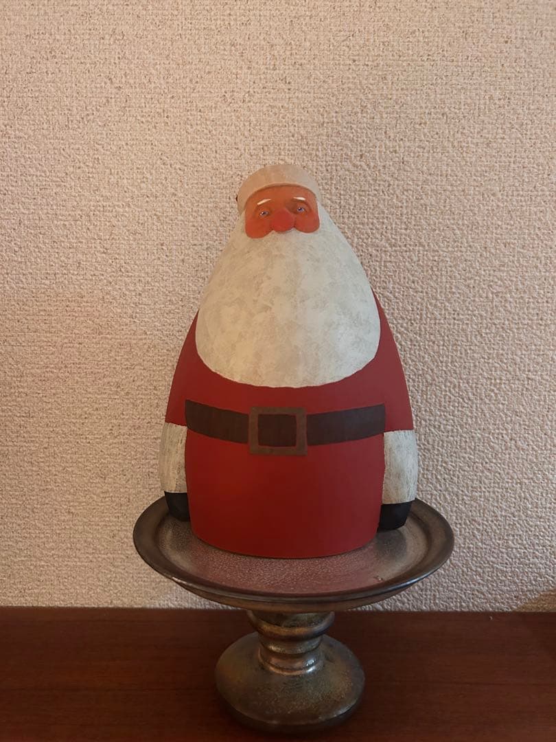 玄能サンタクロース 木彫り