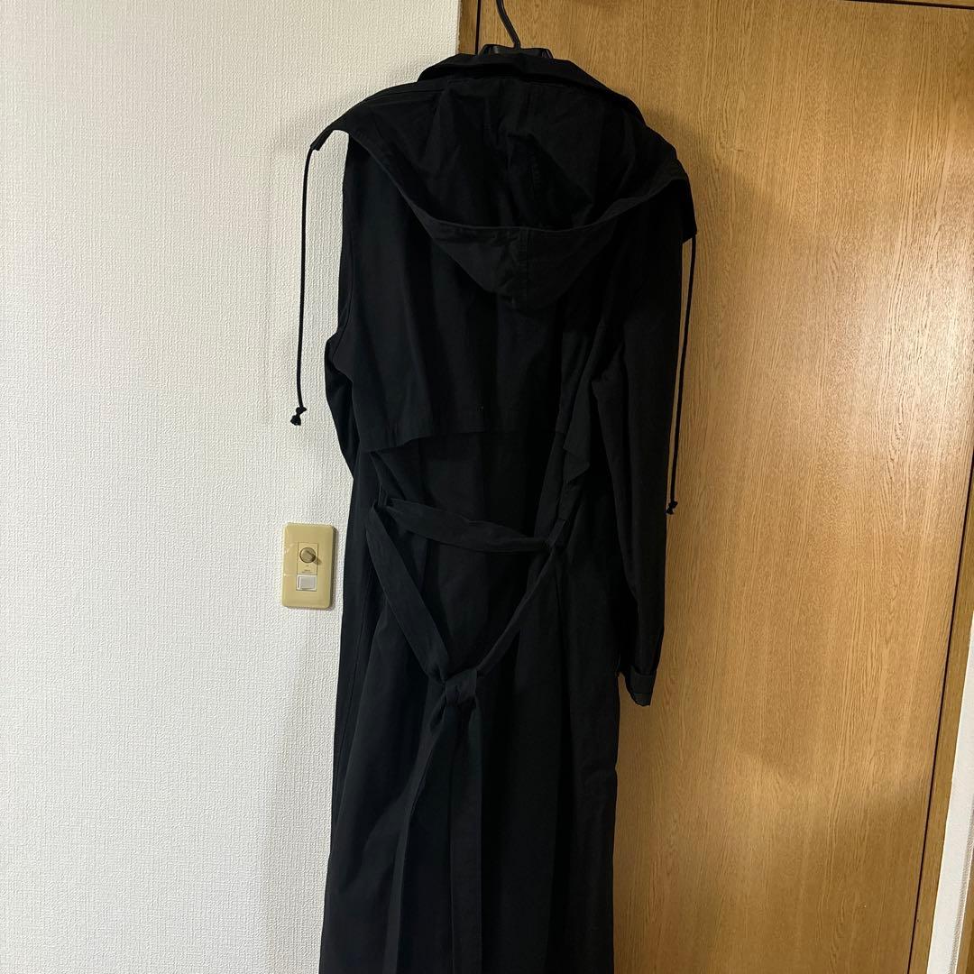 yohji Yamamoto pour homme フードトレンチコート