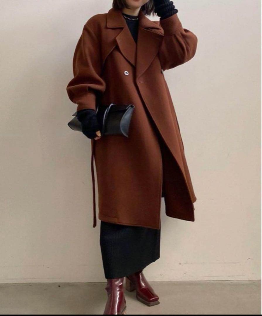 ジャケット・アウター TRENCH LIKE MIDI COAT