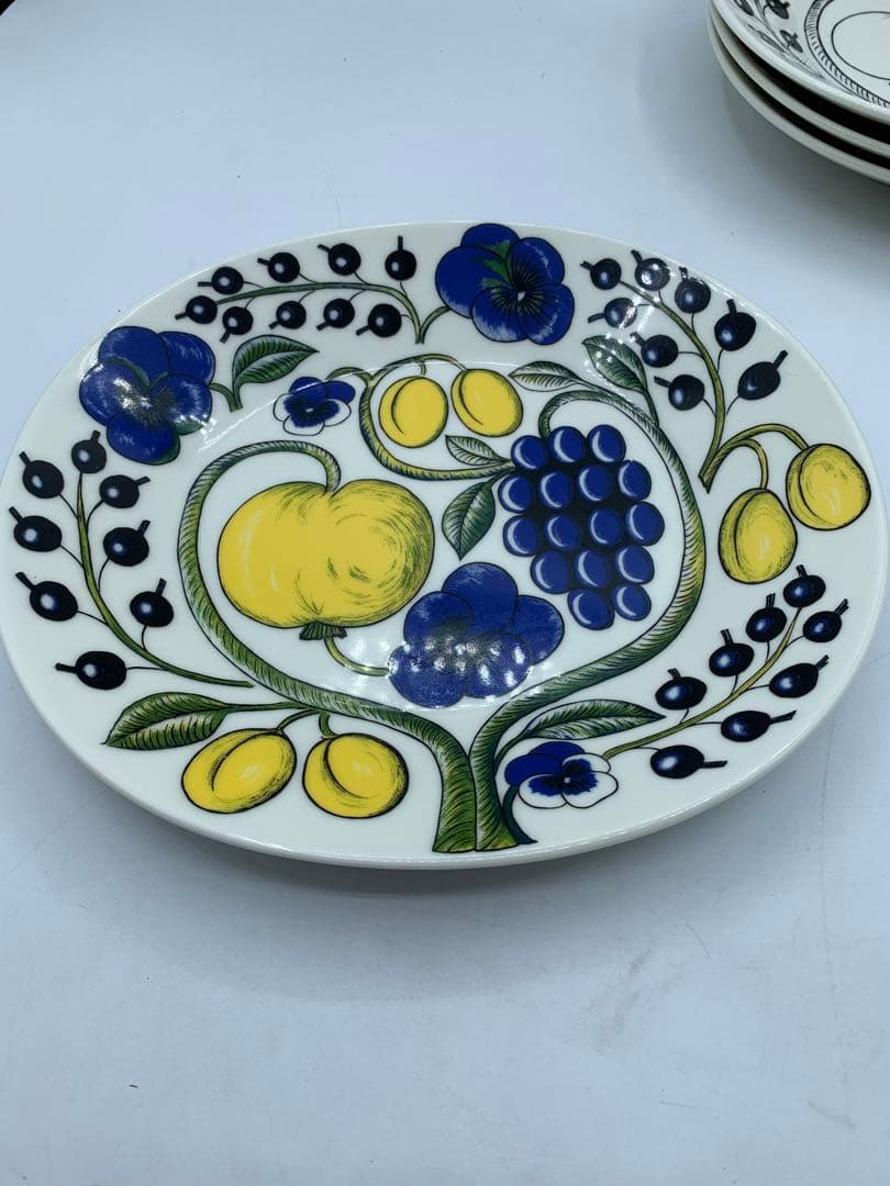 ARABIA アラビア　パラティッシ　プレート　25㎝　3種　4点セット