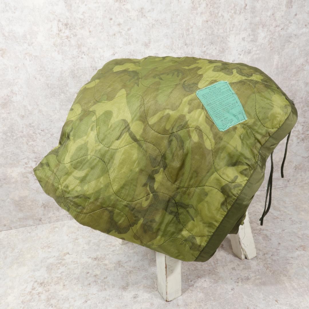 70s US Army ポンチョライナー カモフラ ヴィンテージ 実物 2