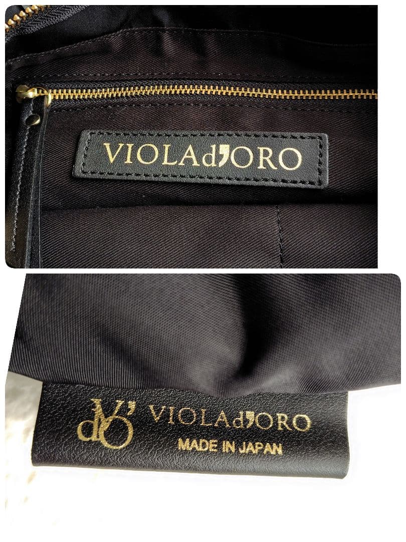 美品　VIOLAd’ORO BIANCA トートバッグ S 2WAY　ショルダー
