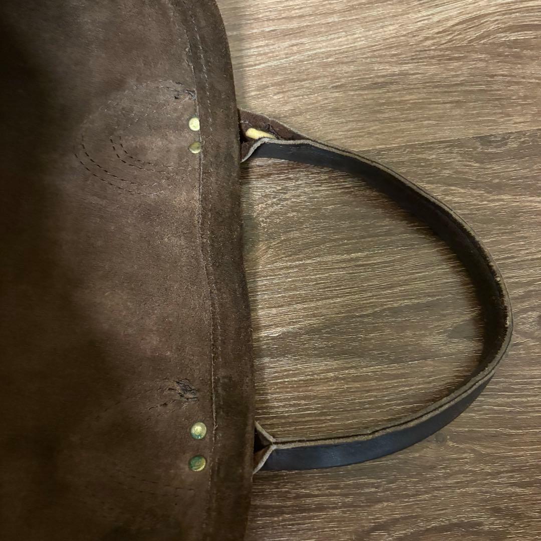 バッグ 90's VANSON Leather Suede Tote Bag
