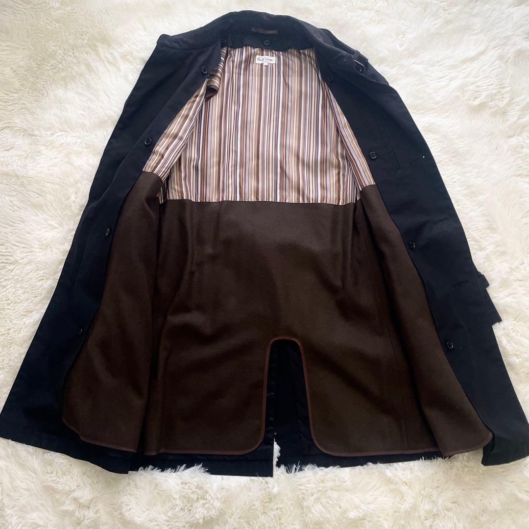 レオPaul Smith ポールスミス トレンチコート マルチストライプ