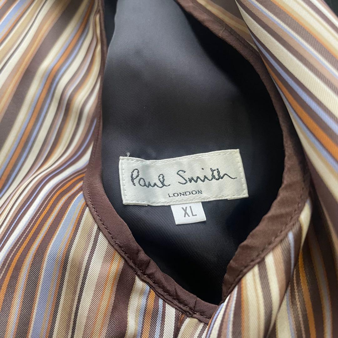 レオPaul Smith ポールスミス トレンチコート マルチストライプ