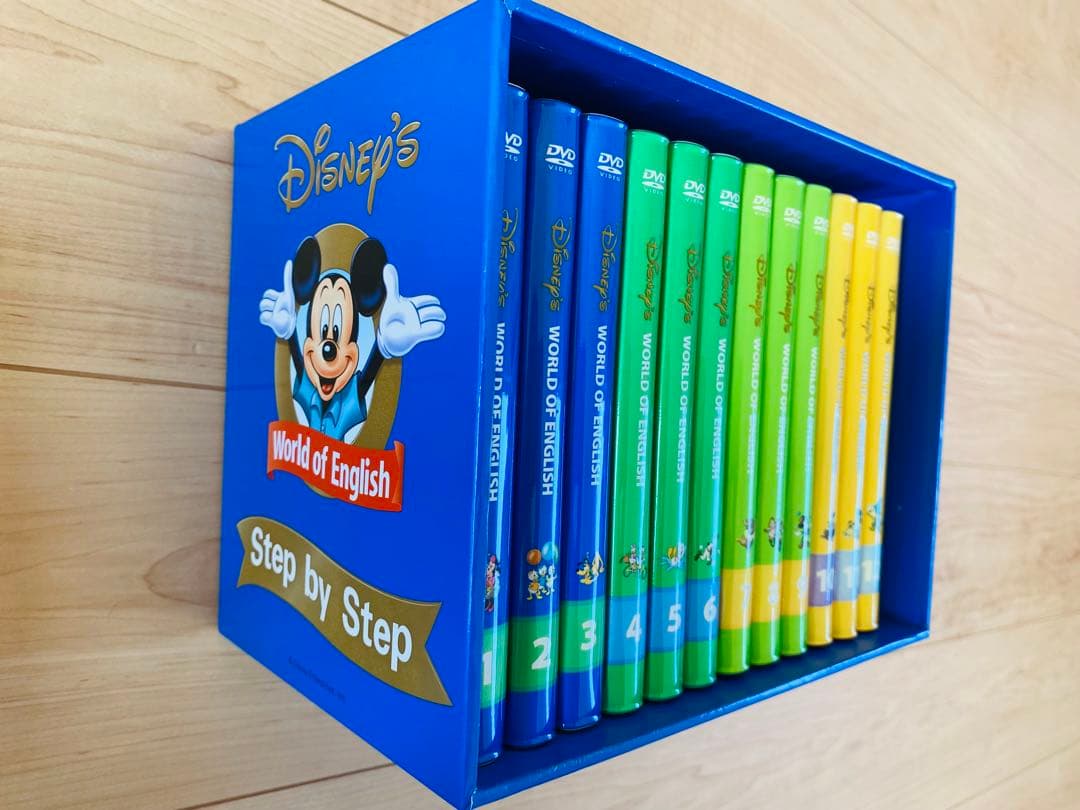 DWEディズニー英語　Disney Step by Step 新子役版