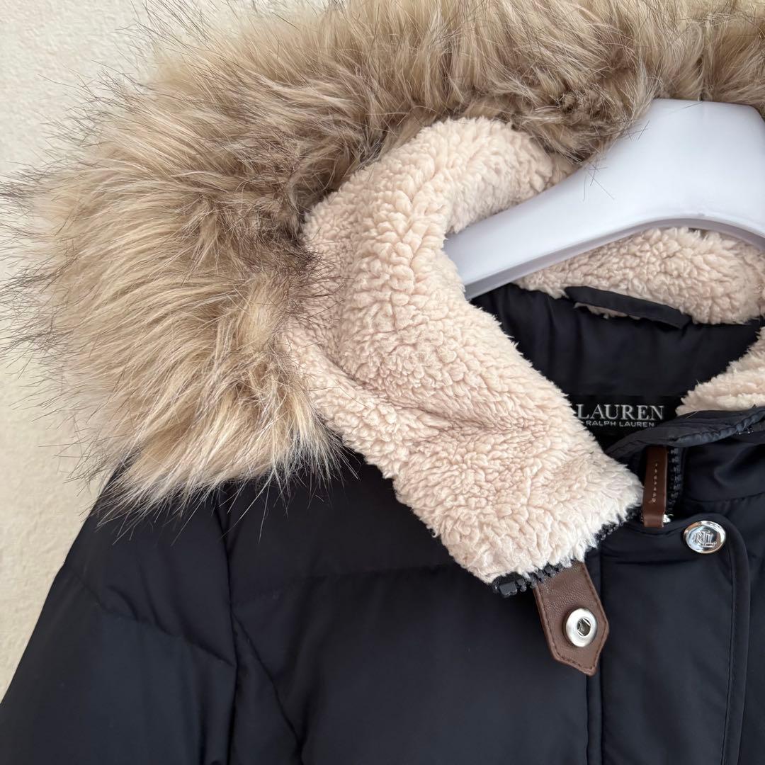 RALPH LAUREN ローレンラルフローレン　ファー　ボア　ダウン　コート