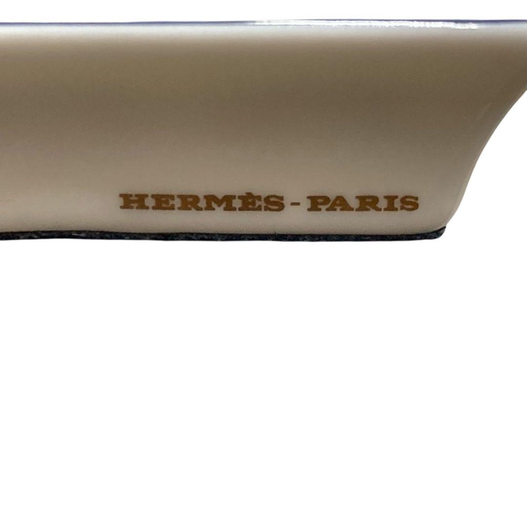 め*︎様 O19819 HERMESエルメス小皿 シェーヌダンクル柄