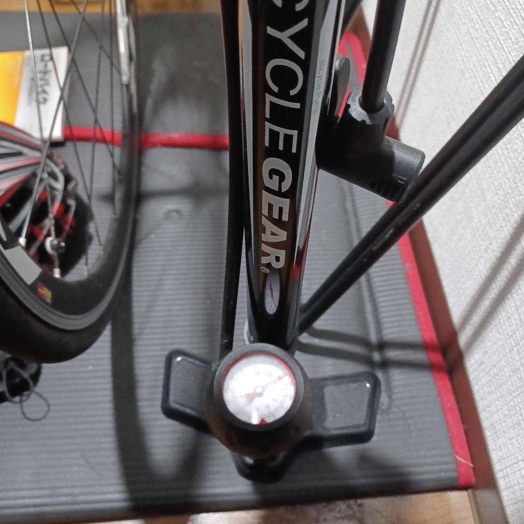レッド ブラック ドロップハンドル自転車 465mm