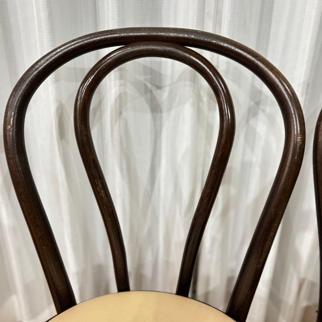 【希少チェコ製✨】ベントウッドチェア 2脚セット 曲げ木 名作デザイン