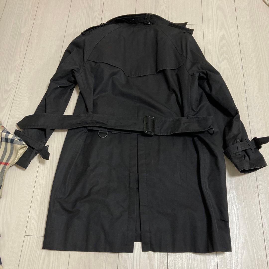 バーバリー　ロンドン ライナー付きトレンチコート ブラック　メンズ　Mサイズ