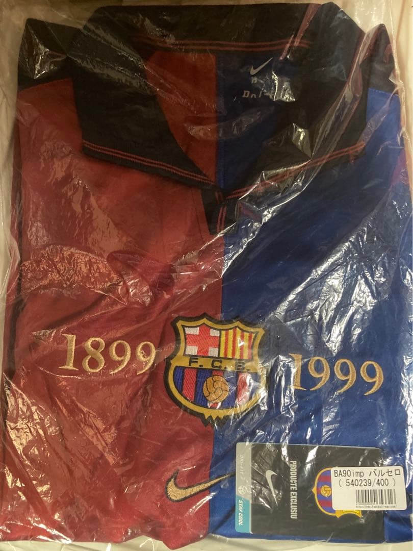 NIKE バルセロナ　ユニホーム　US Mサイズ　未開封品