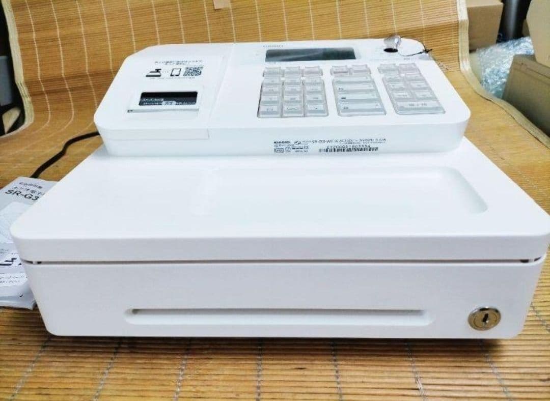 カシオレジスター　SR-G3　限定　スマホ連携売上管理　送料無料　257744