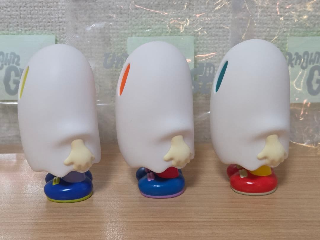 CHIMNEY ななしのおばけちゃん ソフビ 3体セット