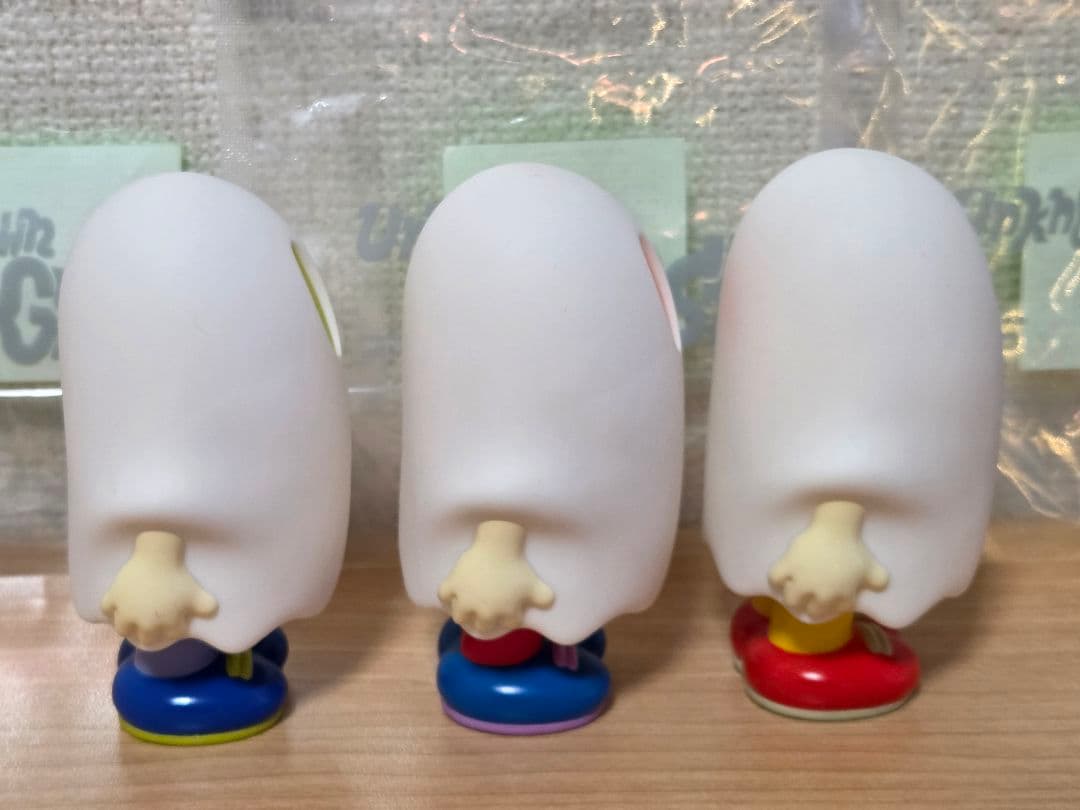 CHIMNEY ななしのおばけちゃん ソフビ 3体セット