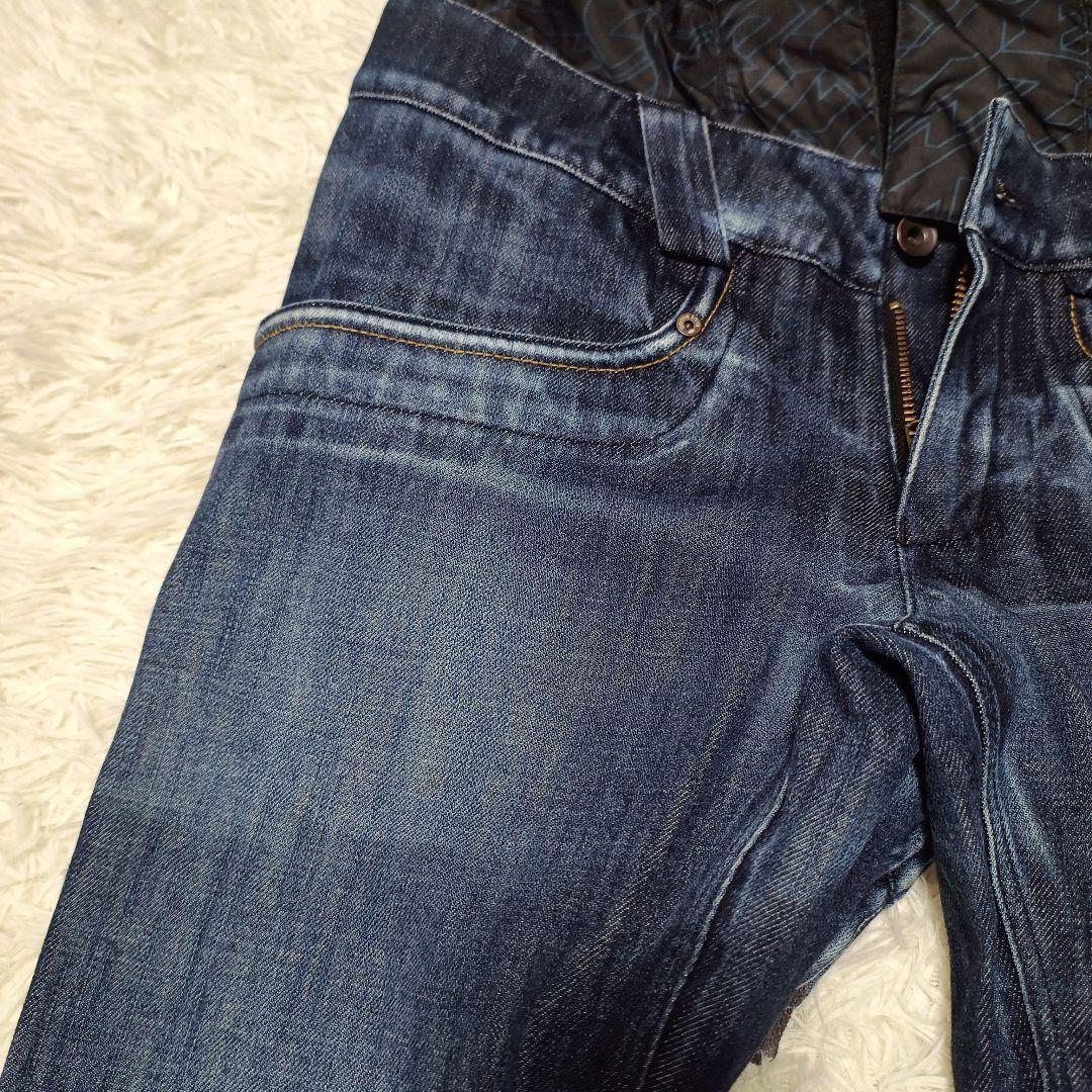 BLUE BLOOD デニムパンツ スノボ